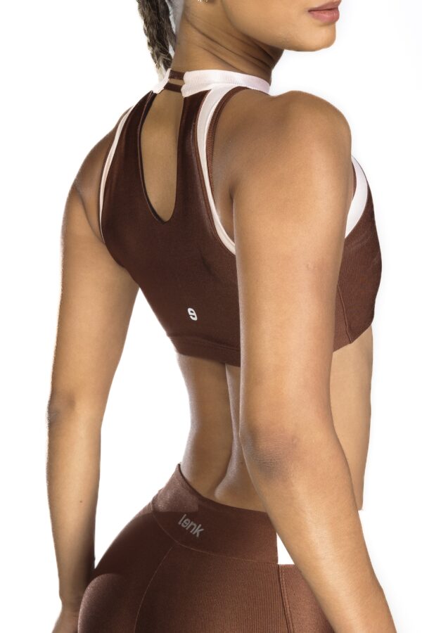 Top Metalic Brown