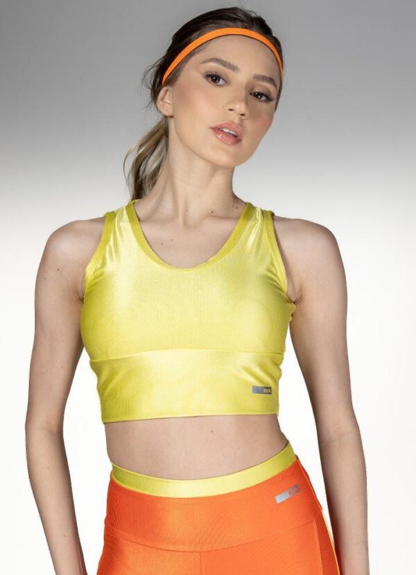 Top Laces Amarelo
