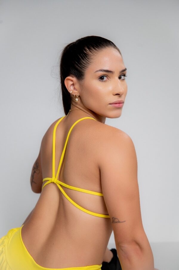 Top Bikini Amarelo