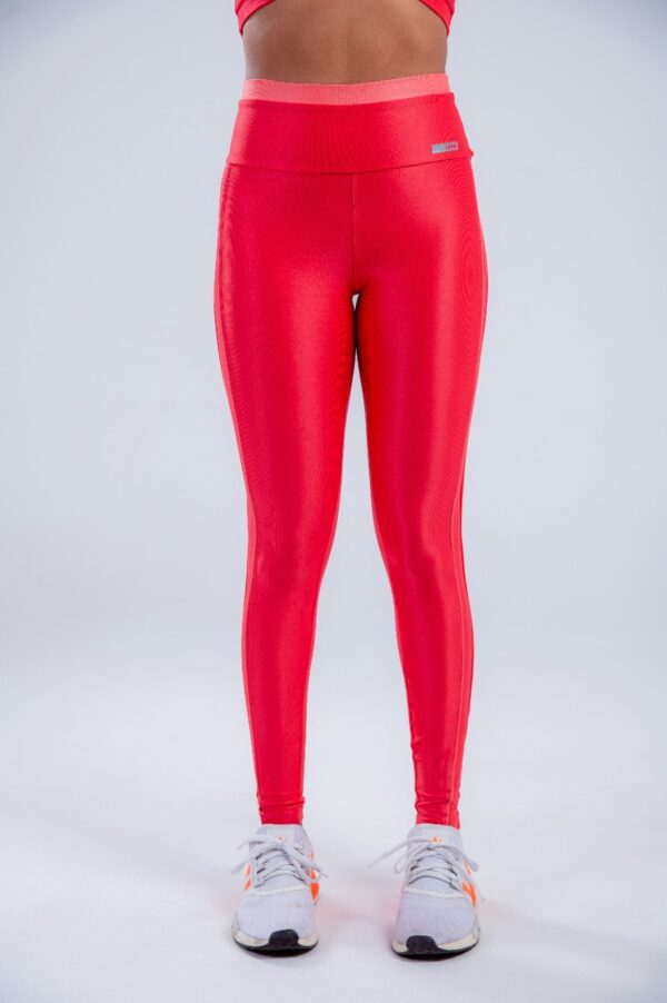 Calça Metalic Duo Rosa