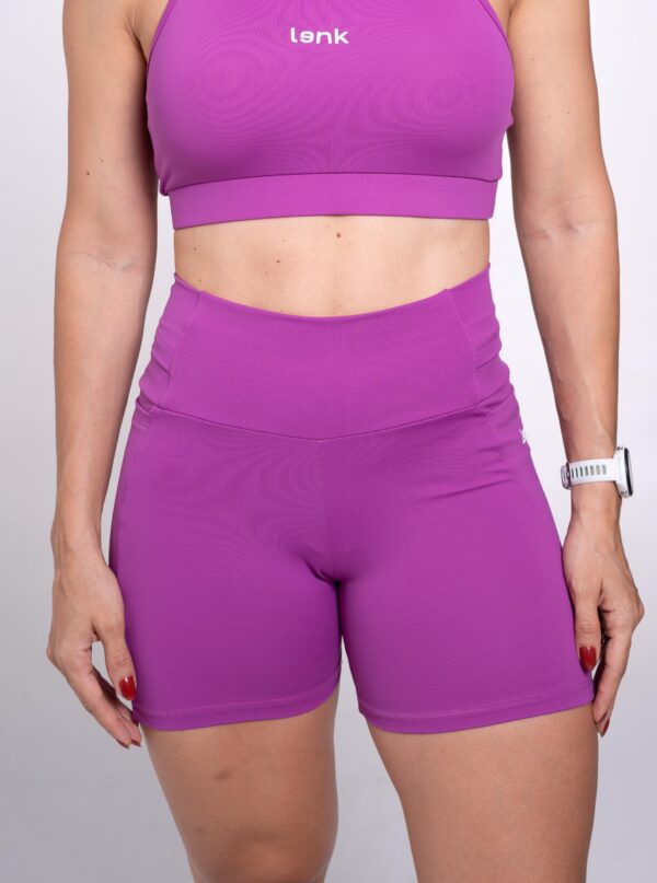 Short Running 5 bolsos Uva