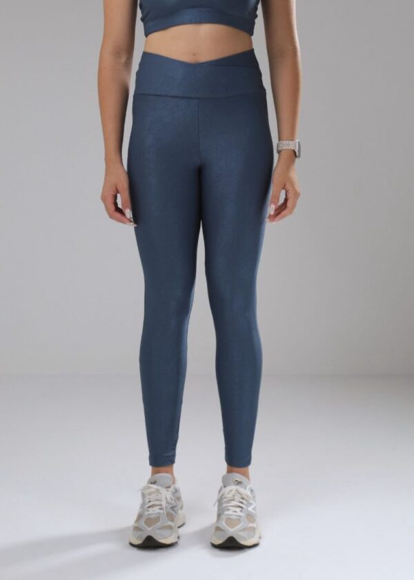 Legging Cruzada Azul