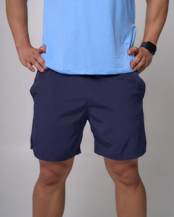 Bermuda Bicolor Boxer Azul