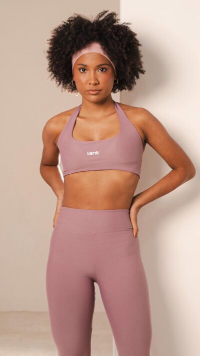 Top Frente Unica - Rosa Seco