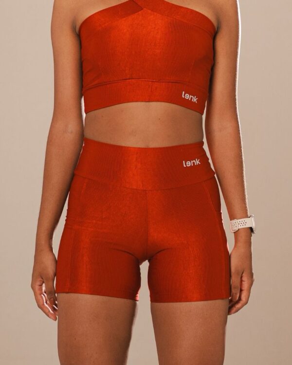 Short High Laranja