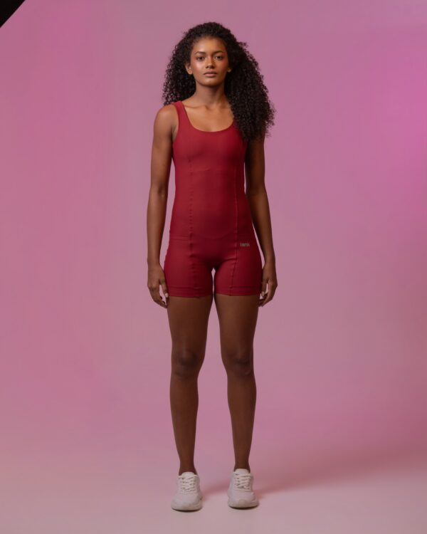 Macaquinho Running - Vermelho